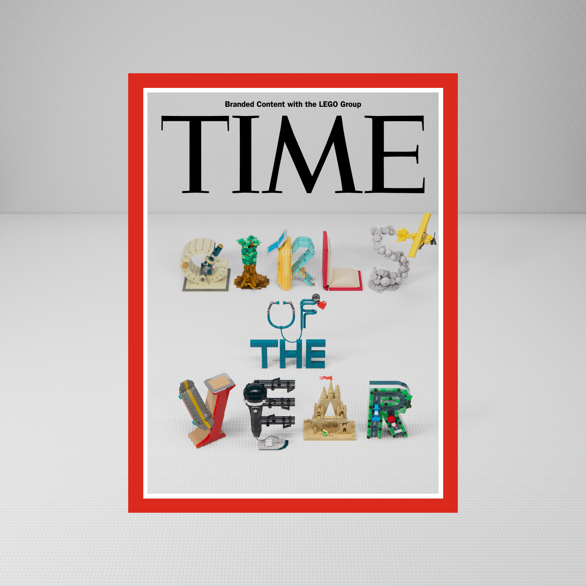 TIME and LEGO® launched the first Girls of the Year list, honoring 10 global girls ages 12–17 as leaders in science, sport, advocacy, and engineering.
