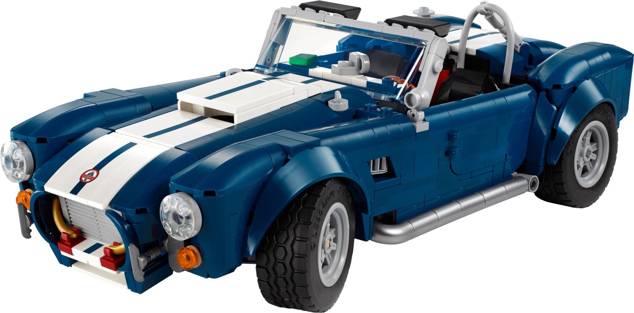 LEGO® Icons Shelby Cobra 427 S/C: A Legend Hits the Brick Garage
