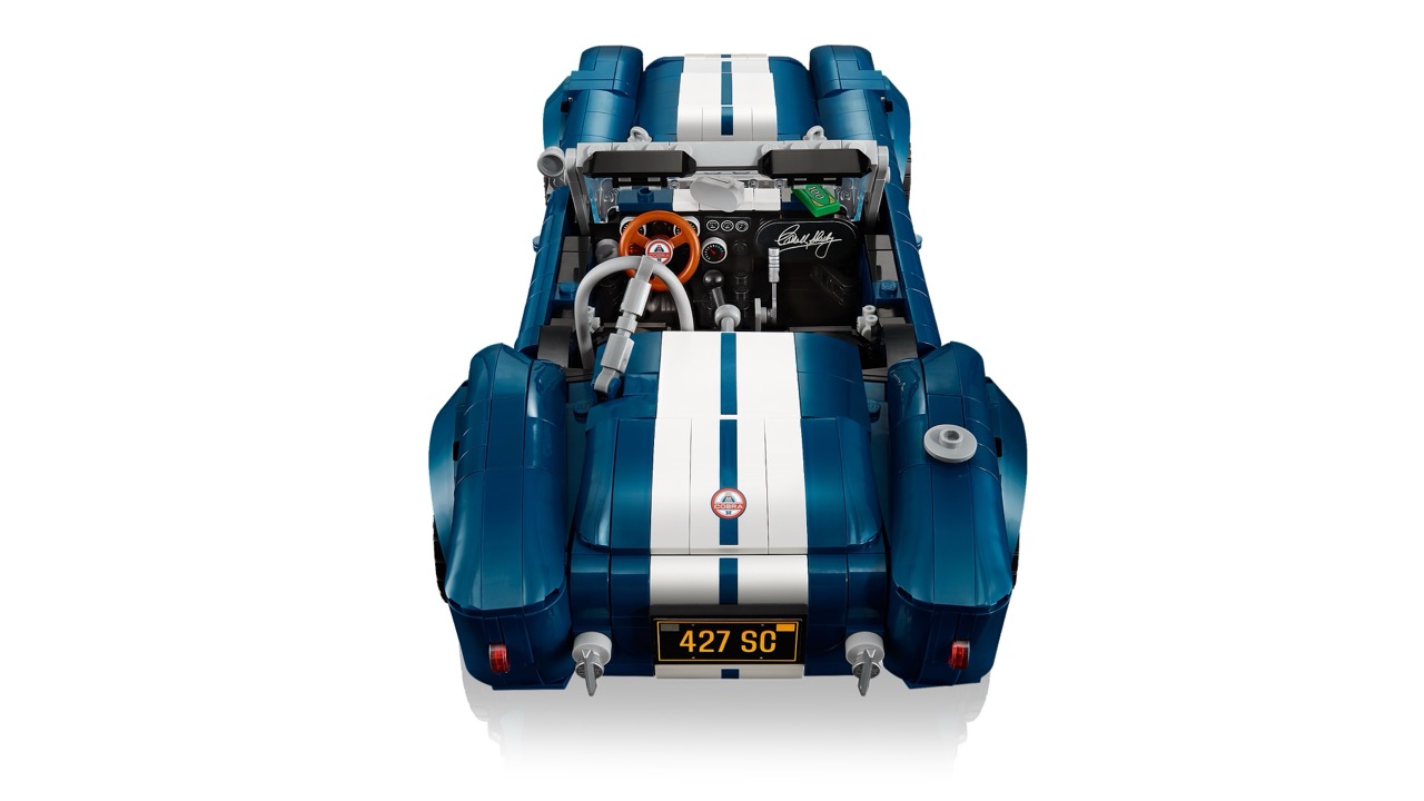 LEGO® Icons Shelby Cobra 427 S/C: A Legend Hits the Brick Garage