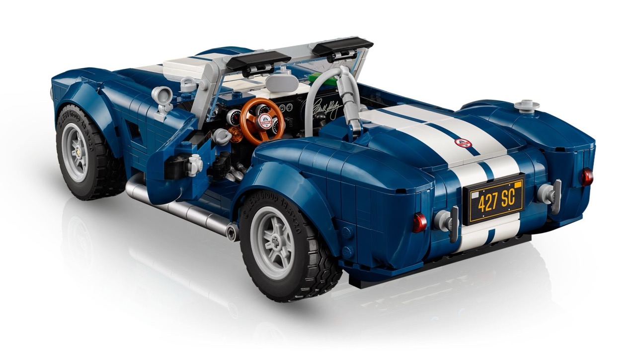 LEGO® Icons Shelby Cobra 427 S/C: A Legend Hits the Brick Garage