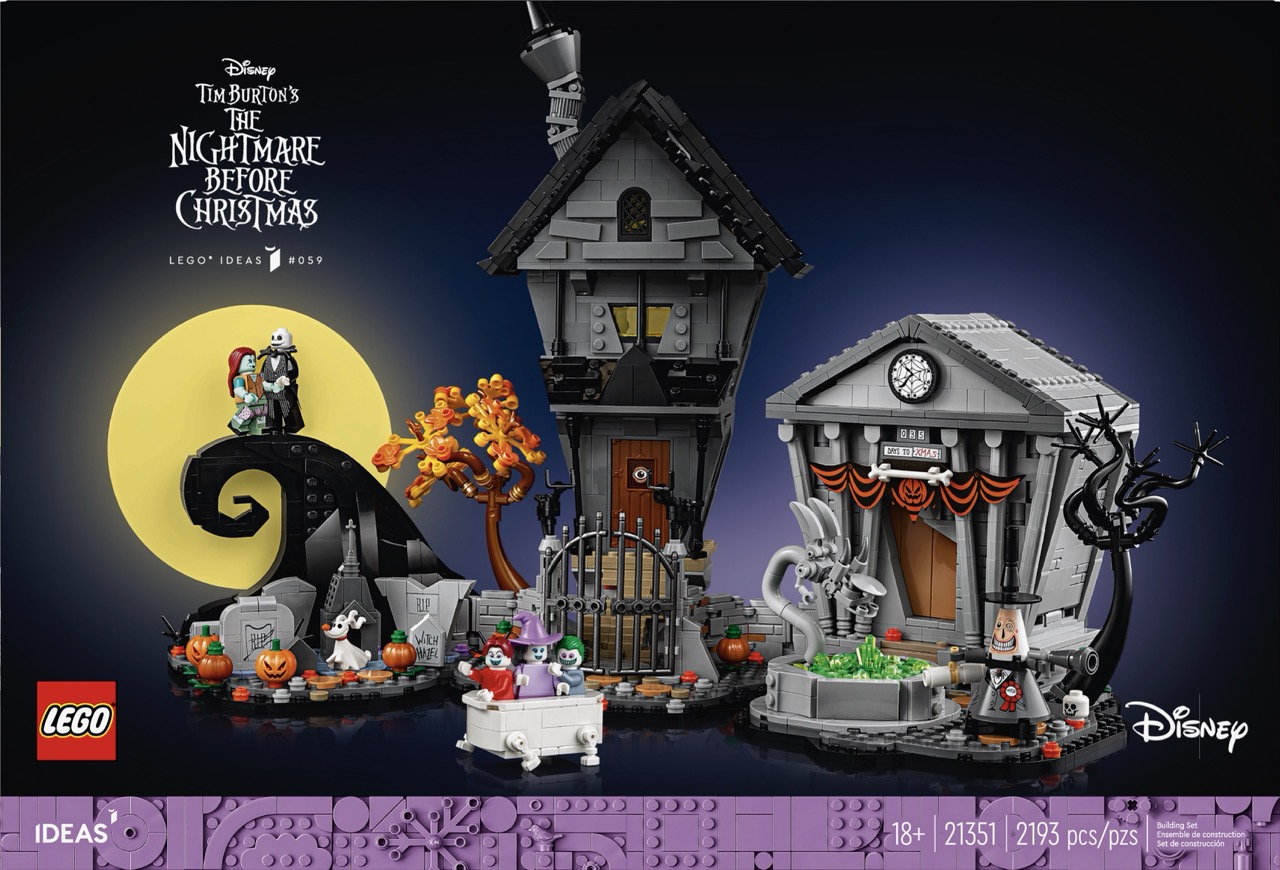 LEGO® 21351 The Nightmare Before Christmas: A Spooky, Brick-Built Tribute