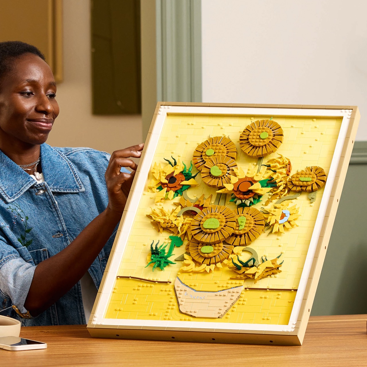 LEGO® Art 31215 Vincent Van Gogh Sunflowers: A Brick-Built Masterpiece for Your Wall