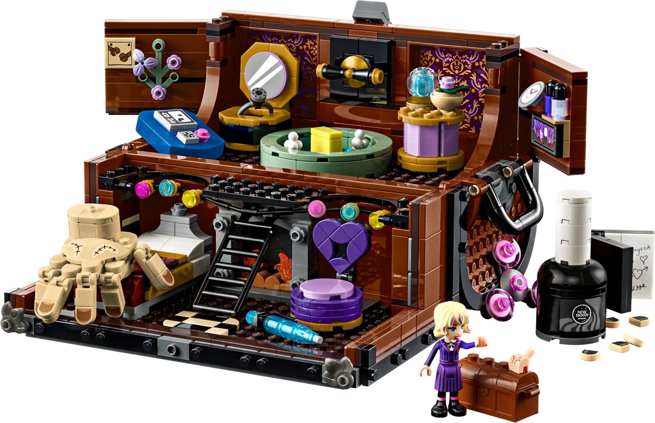 LEGO Wednesday returns in October with Morticia’s Cottage and Thing’s Apartment
