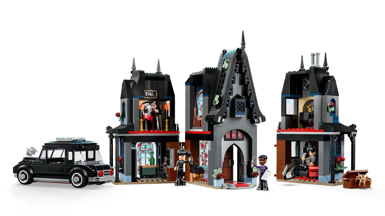 LEGO Wednesday returns in October with Morticia’s Cottage and Thing’s Apartment