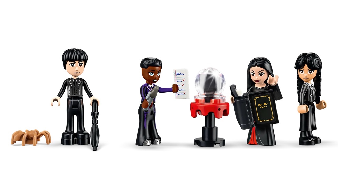 LEGO Wednesday returns in October with Morticia’s Cottage and Thing’s Apartment