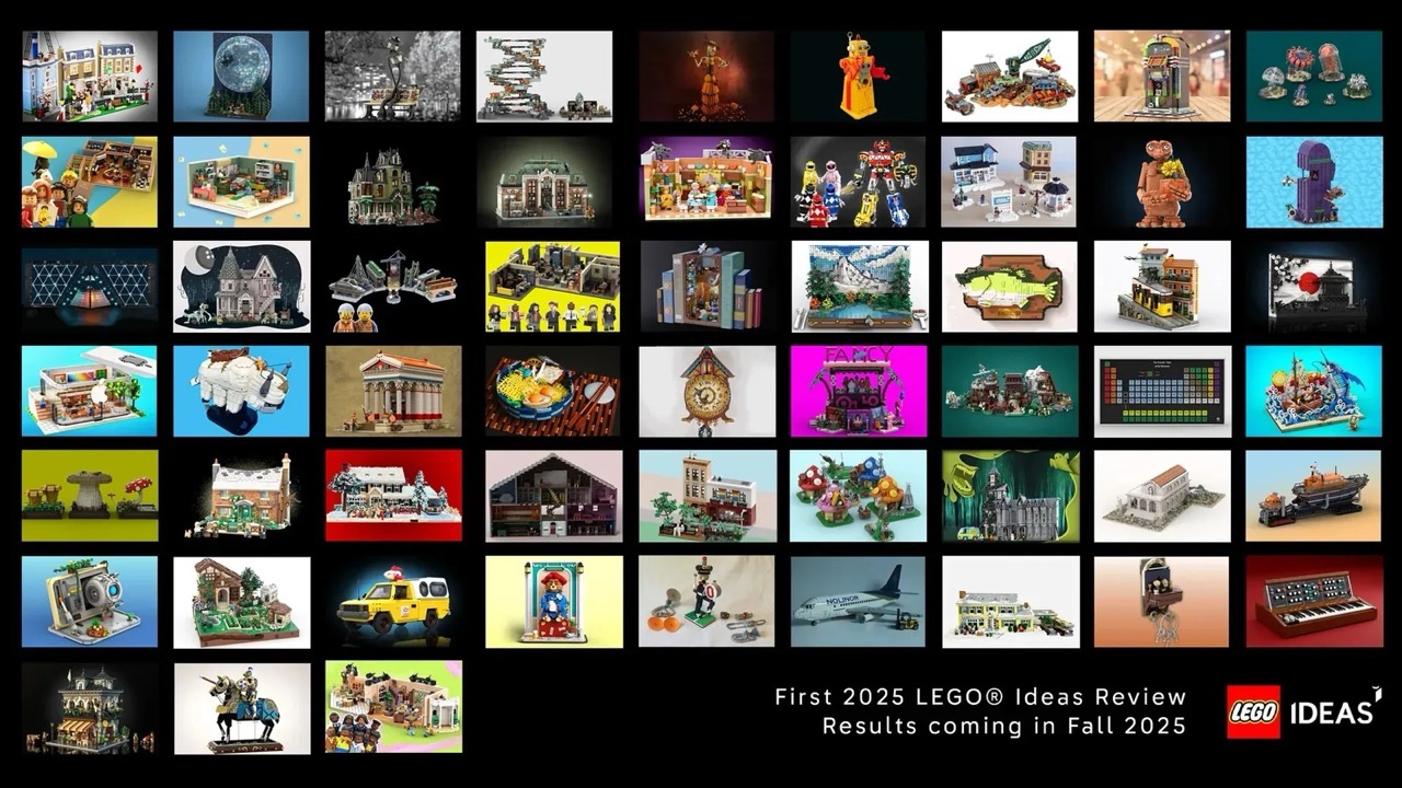 146 LEGO® Ideas Submissions Qualify for the Second 2025 Review: How Did We Get Here?