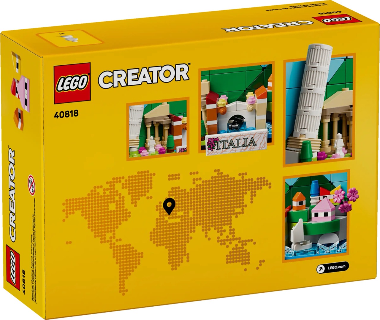 LEGO&reg; Creator 40818 Italy Postcard: A Pocket-Sized Italian Adventure