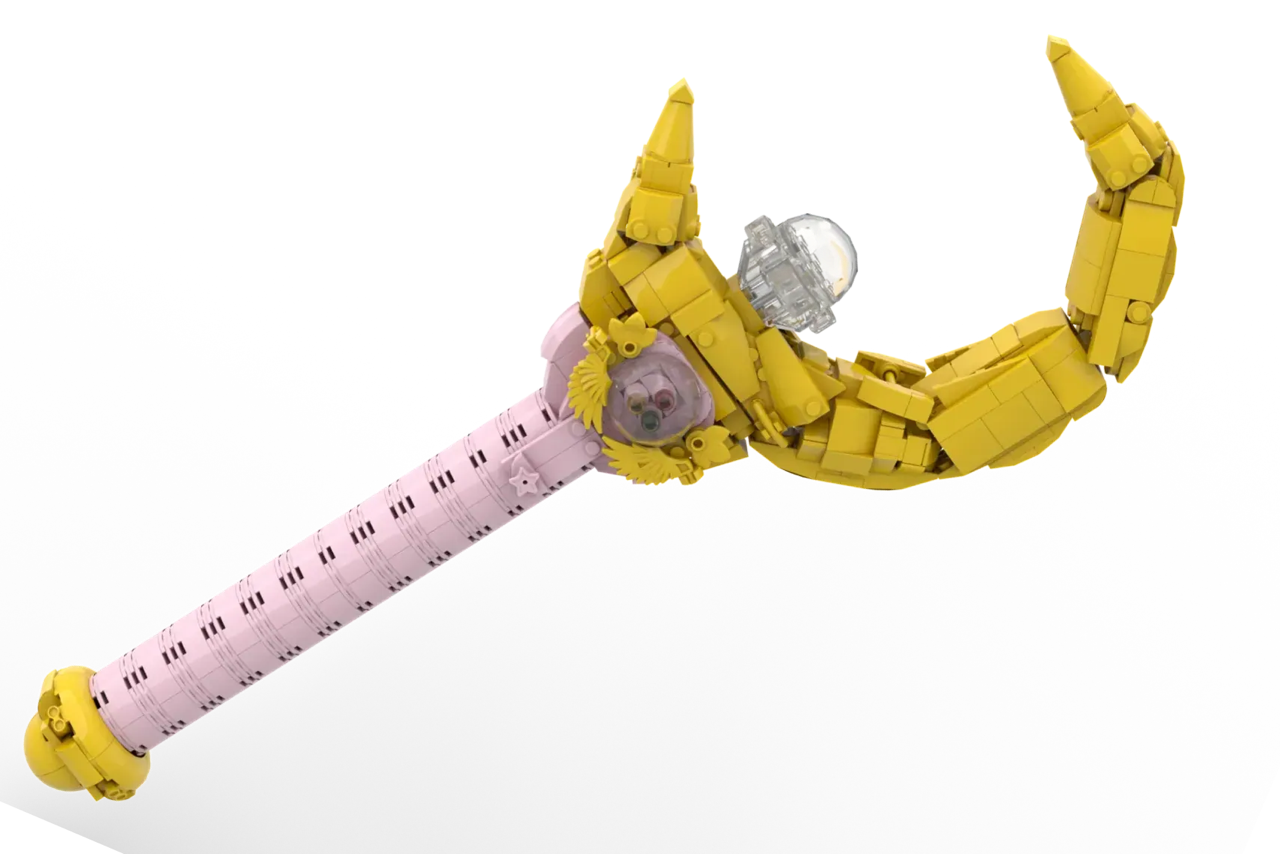 LEGO® Sailor Moon Star Rod Brings Anime Magic to Bricks