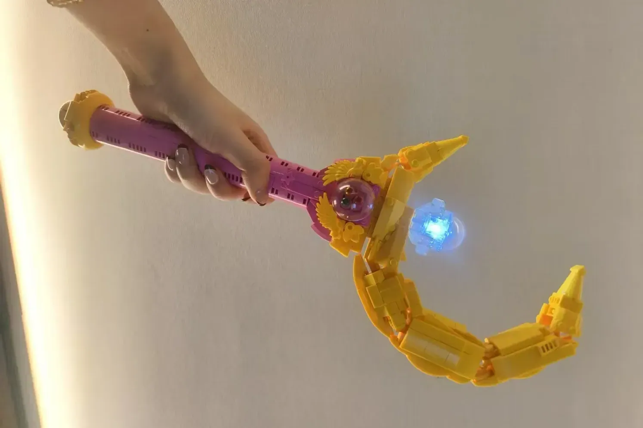 LEGO® Sailor Moon Star Rod Brings Anime Magic to Bricks
