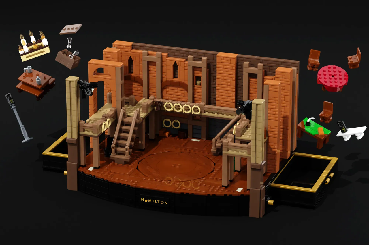 Broadway’s Hamilton Recreated as LEGO® Set