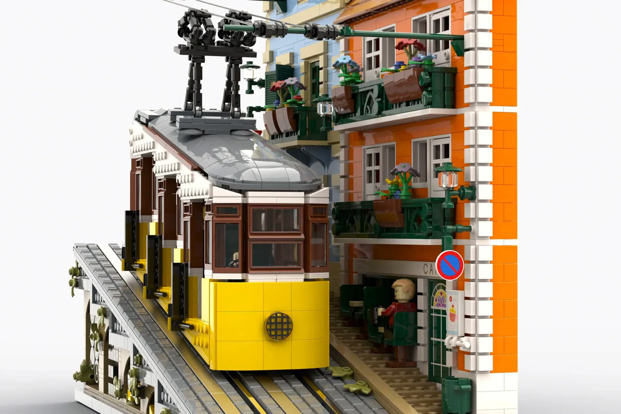 Lisbon’s Steepest Ride Finds New Life in LEGO