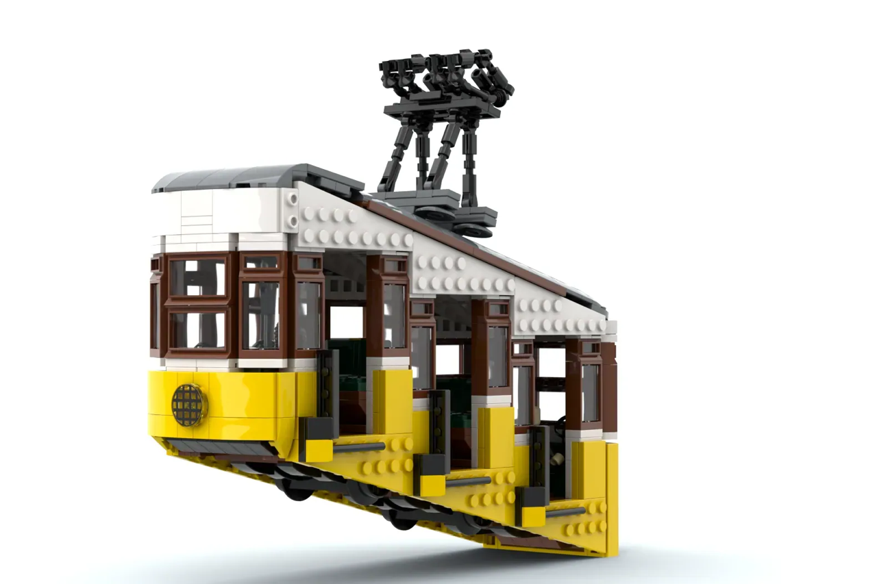 Lisbon’s Steepest Ride Finds New Life in LEGO