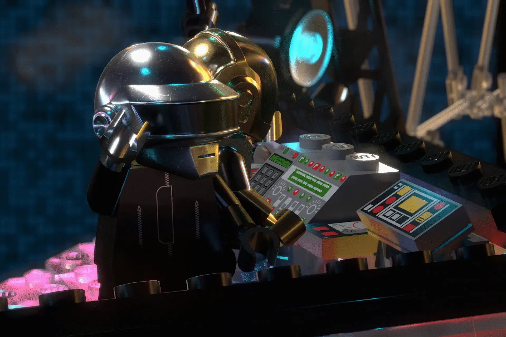 LEGO® Daft Punk Pyramid Brings Alive Tour Back to Life