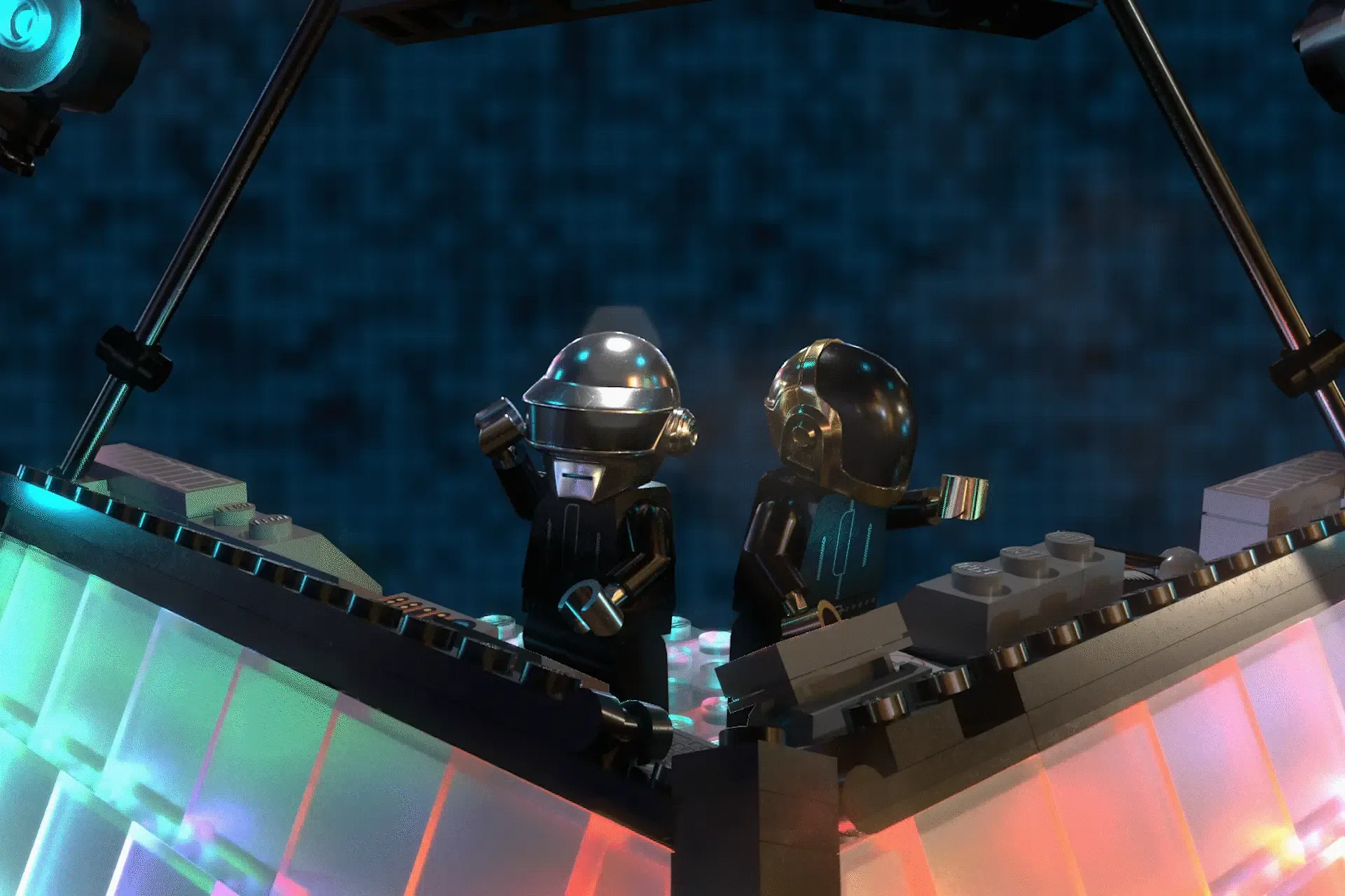 LEGO® Daft Punk Pyramid Brings Alive Tour Back to Life