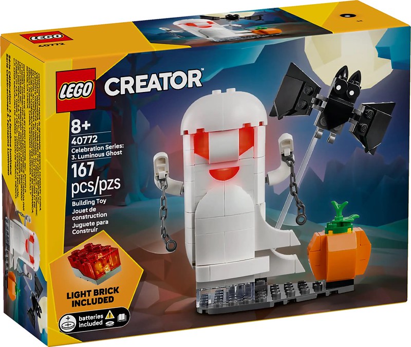 LEGO® Luminous Ghost GWP Shines Bright This Halloween