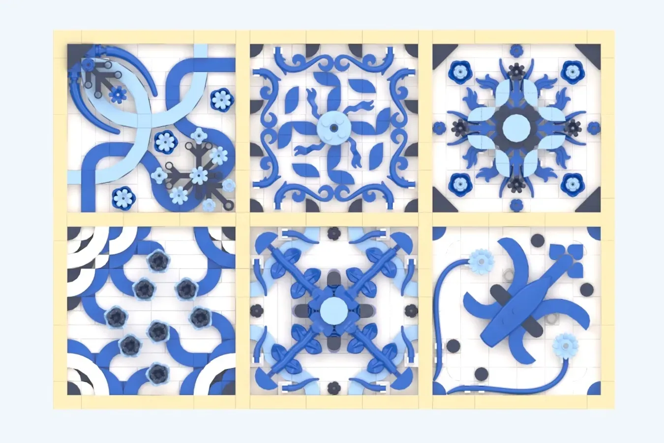 LEGO® Azulejos 6 Designs Que Levam as Paredes de Lisboa Para a Tua Estante