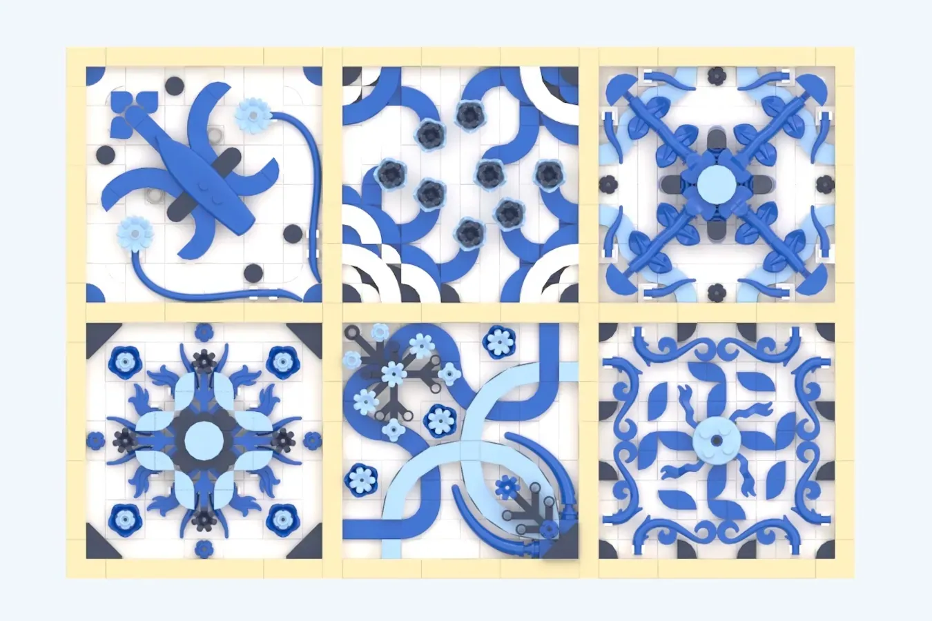 LEGO® Azulejos 6 Designs Que Levam as Paredes de Lisboa Para a Tua Estante