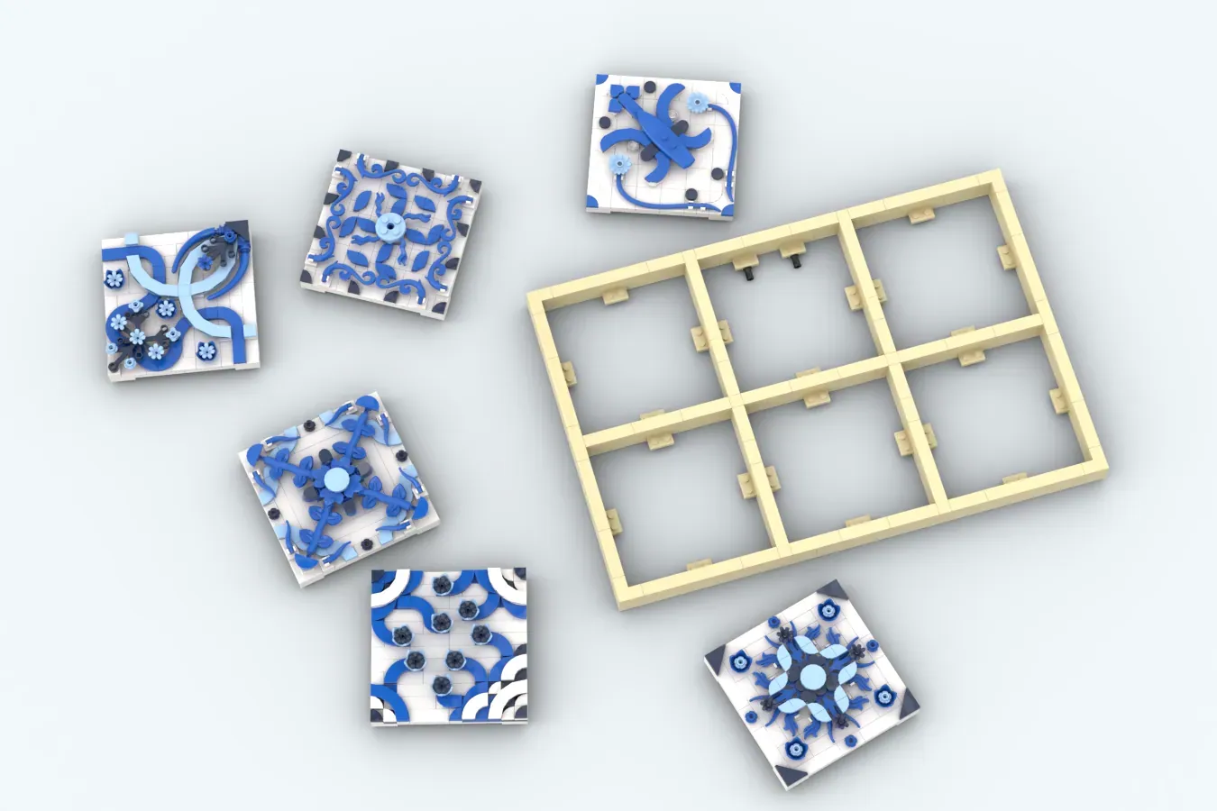 LEGO® Azulejos 6 Designs Que Levam as Paredes de Lisboa Para a Tua Estante