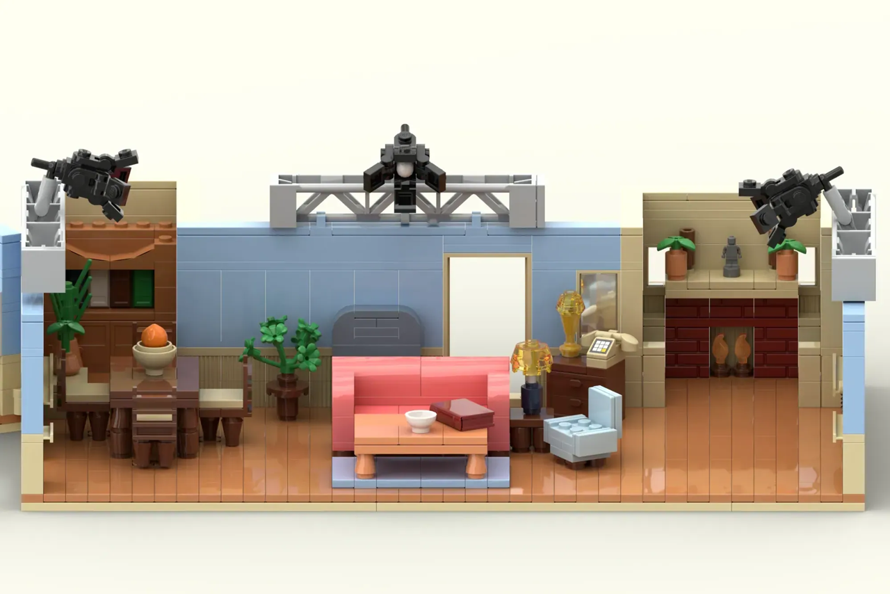 Fan builder tanuki_brikz recreated the Tanner Residence from the 80s sitcom ALF