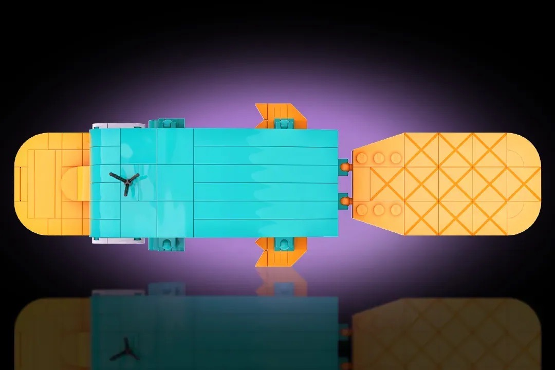 LEGO® fan model of Perry the Platypus captures Disney nostalgia with AFOL wit
