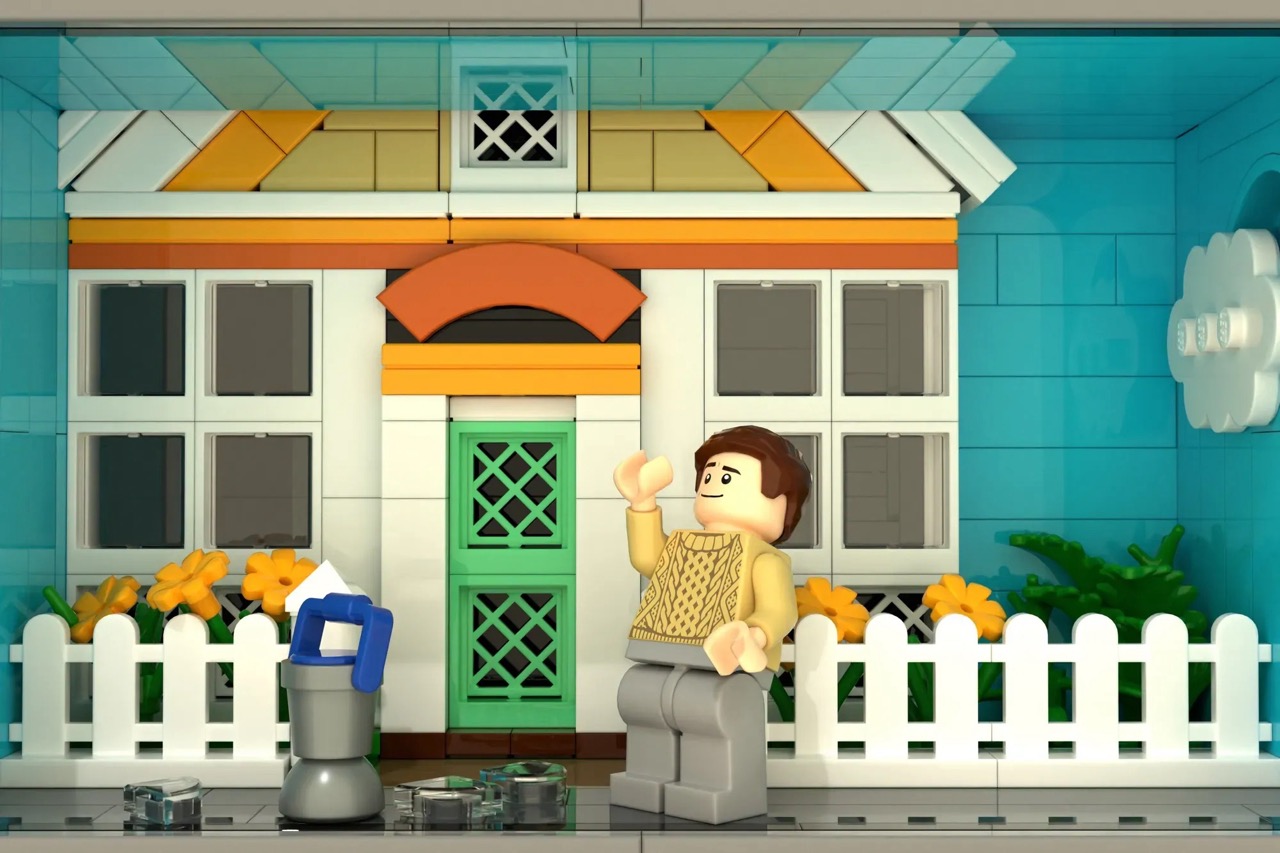 A fan-made LEGO® Ideas diorama transforms The Truman Show into a retro television set.