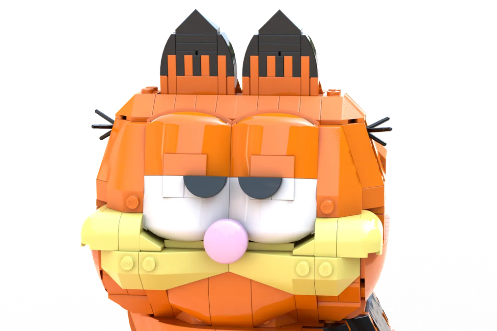 LEGO® Garfield by Packatrix has reached 10,000 votes on LEGO® Ideas.