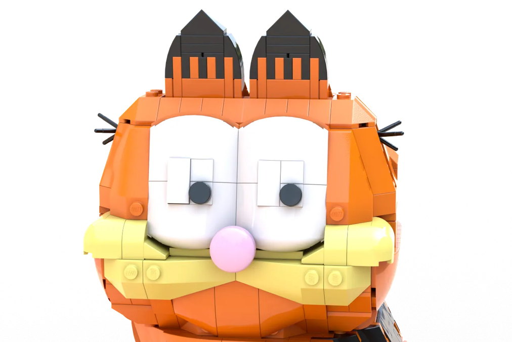 LEGO® Garfield by Packatrix has reached 10,000 votes on LEGO® Ideas.