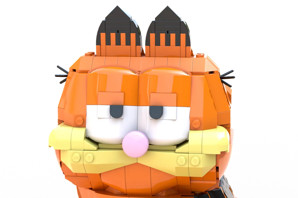 LEGO® Garfield by Packatrix has reached 10,000 votes on LEGO® Ideas.