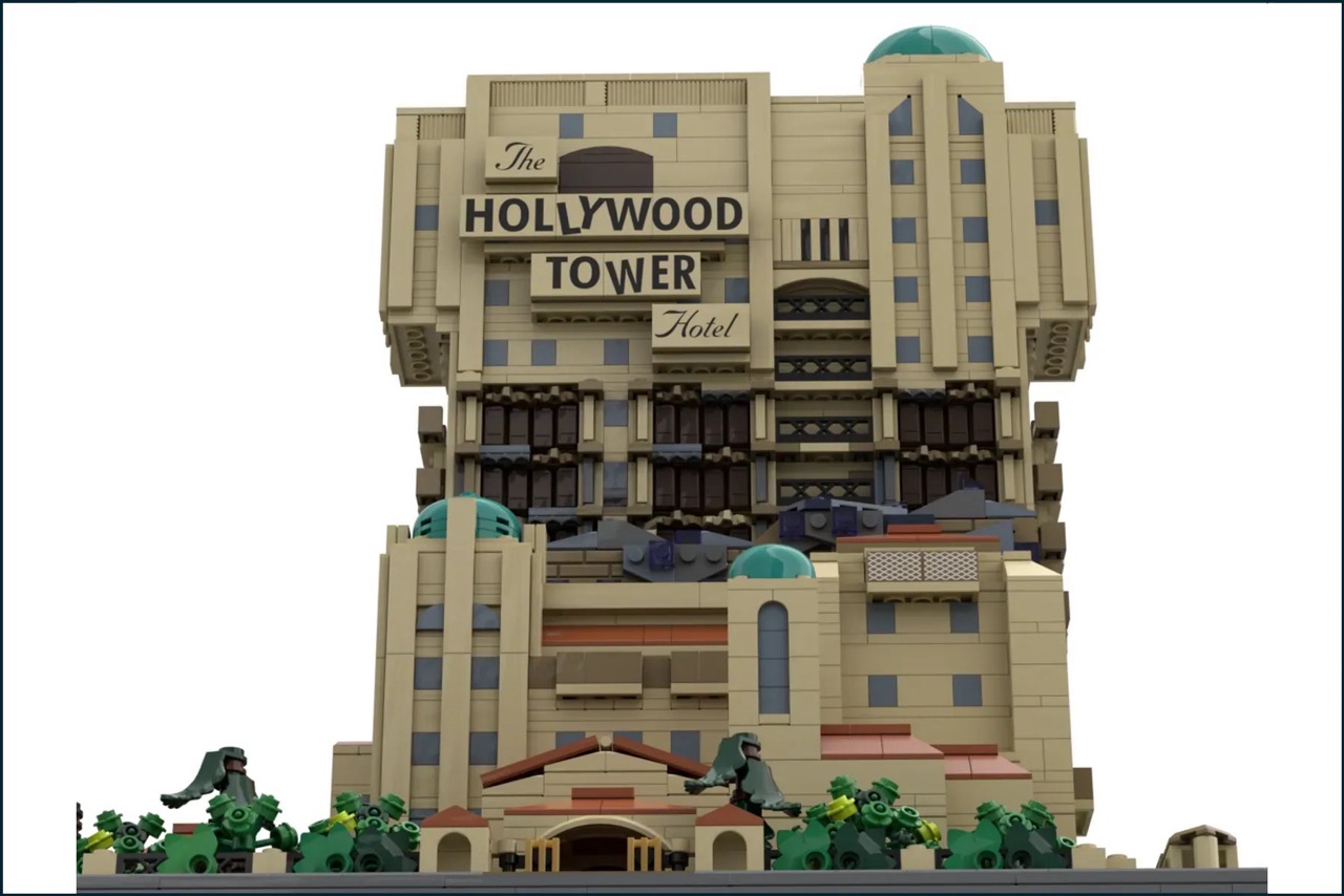 Step Inside LEGO® Twilight Zone Tower of Terror Mini Model