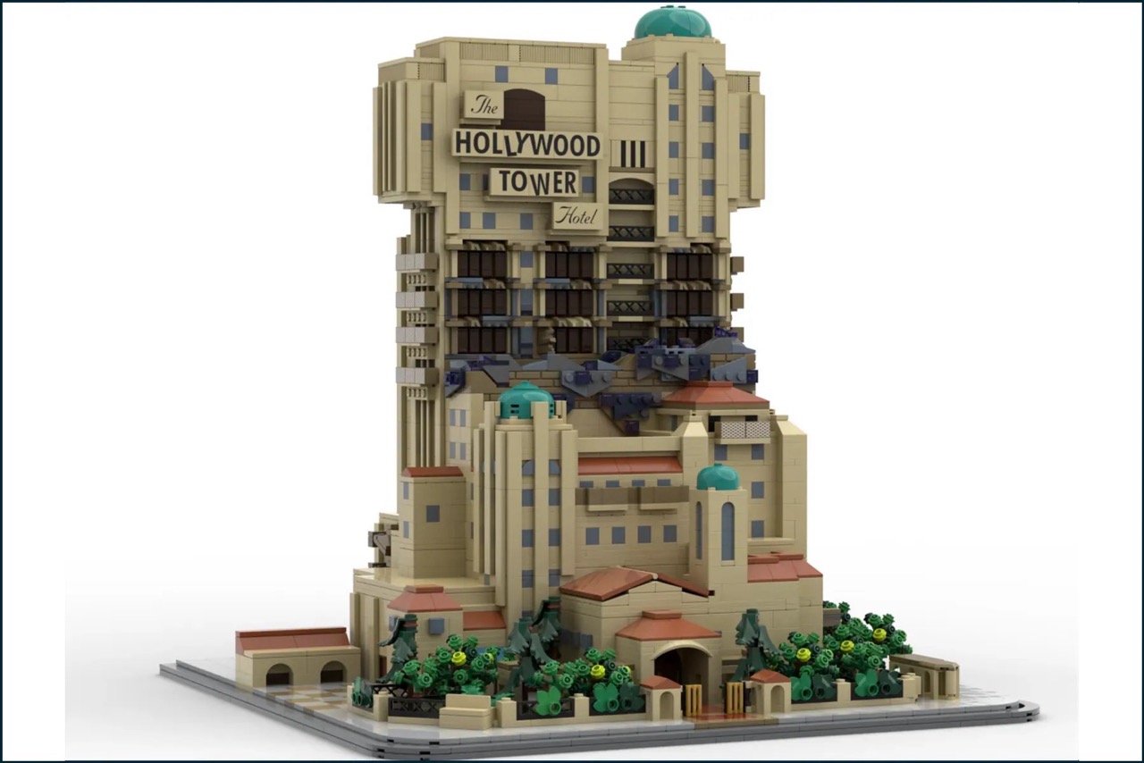 Step Inside LEGO® Twilight Zone Tower of Terror Mini Model