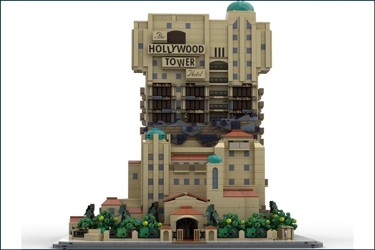Step Inside LEGO® Twilight Zone Tower of Terror Mini Model