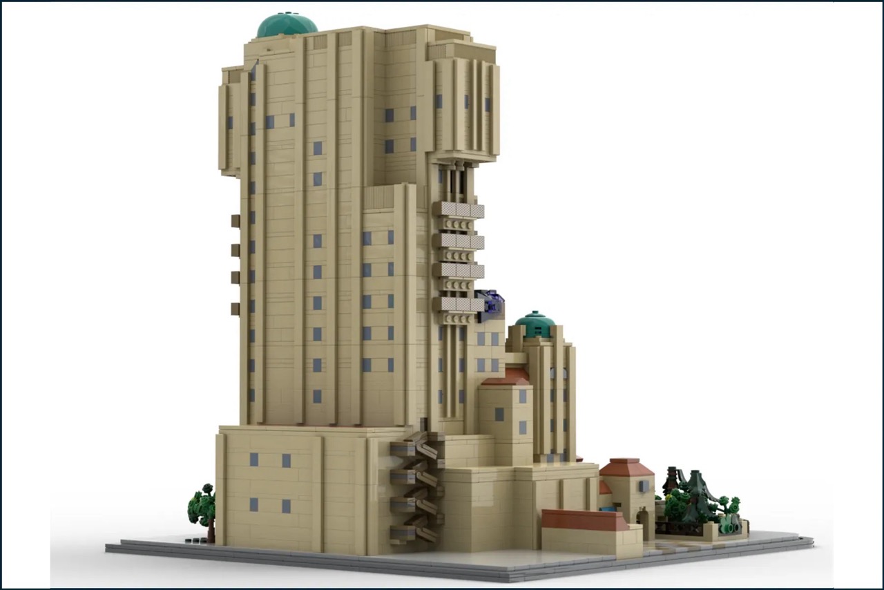 Step Inside LEGO® Twilight Zone Tower of Terror Mini Model