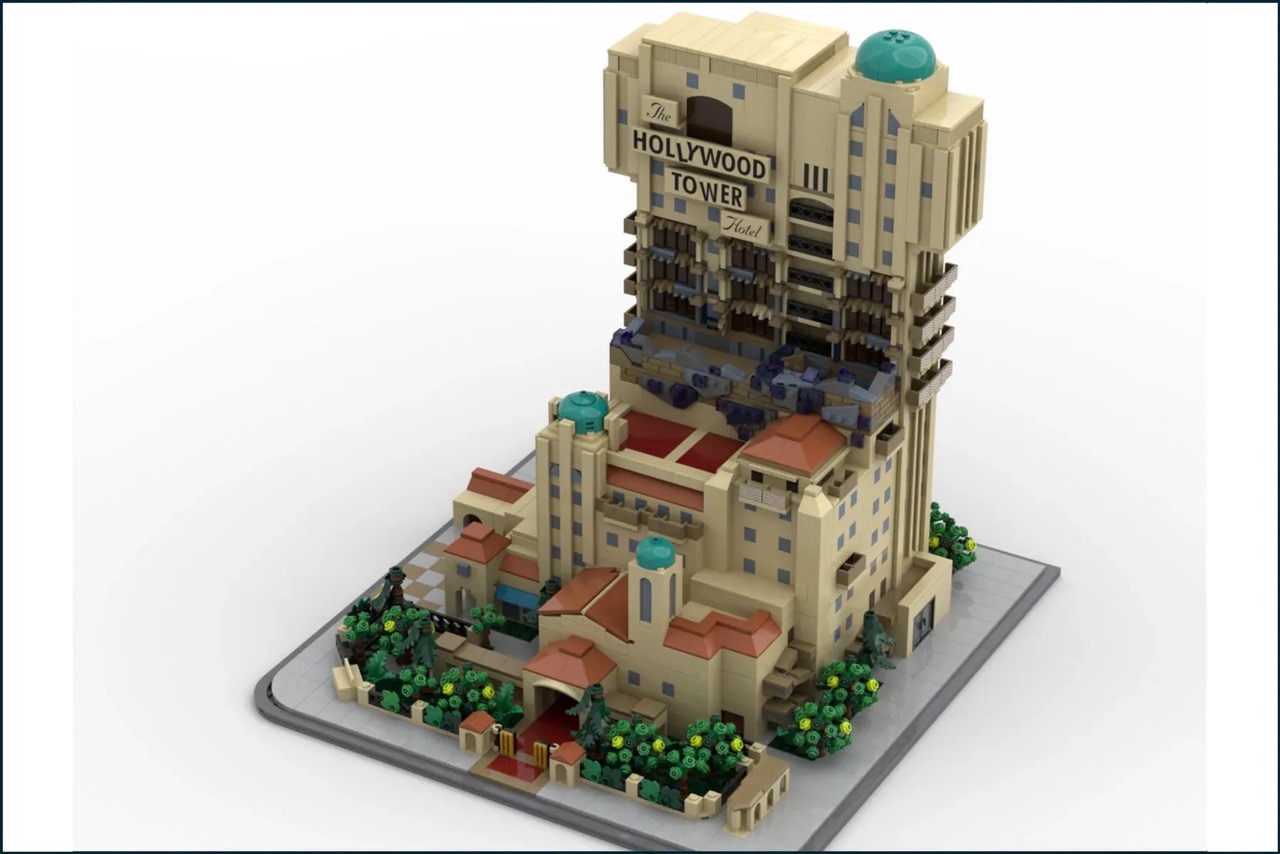 Step Inside LEGO® Twilight Zone Tower of Terror Mini Model