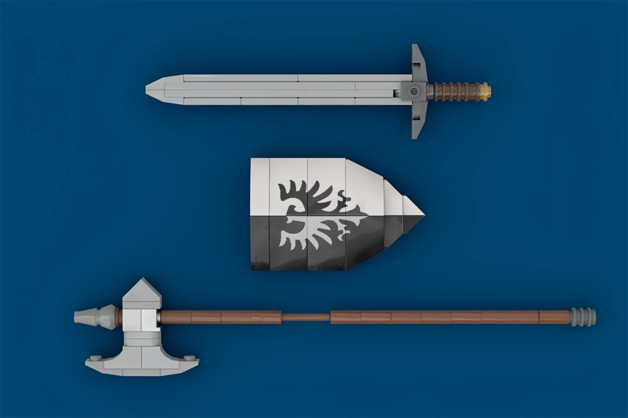 LEGO® Ideas Armor of Honor has reached 10,000 votes and is under official review.