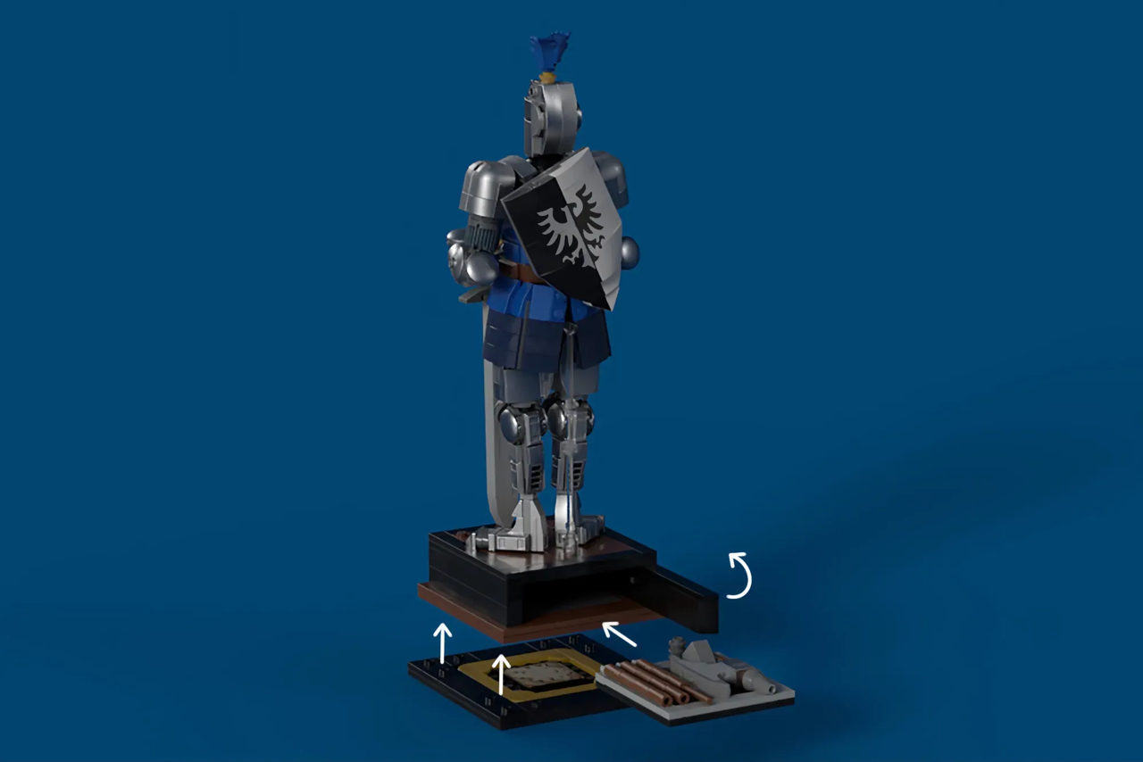 LEGO® Ideas Armor of Honor has reached 10,000 votes and is under official review.