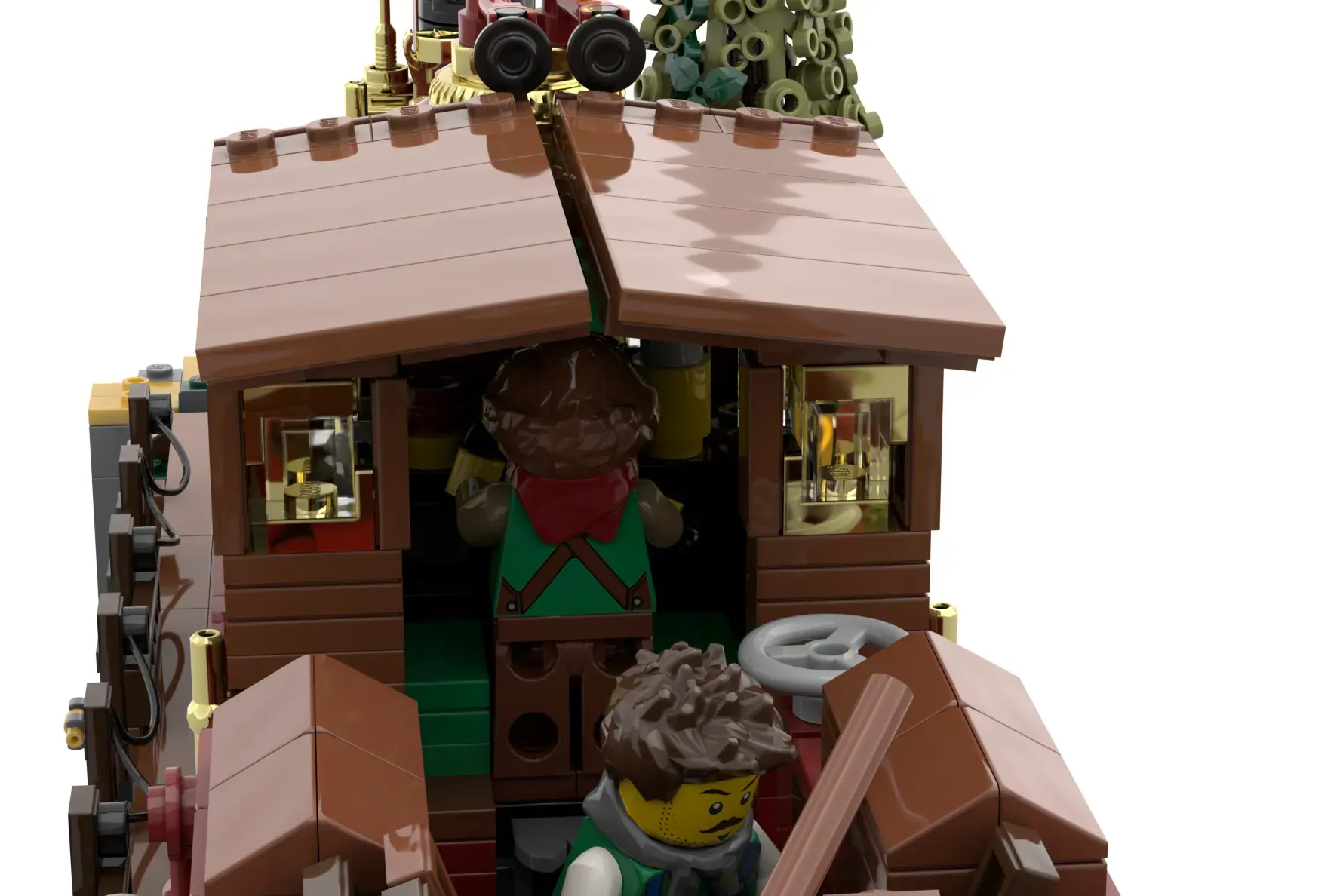 The LEGO® 1800s Railroading | Bridges and Engines project has reached 10,000 votes and is now under official review.