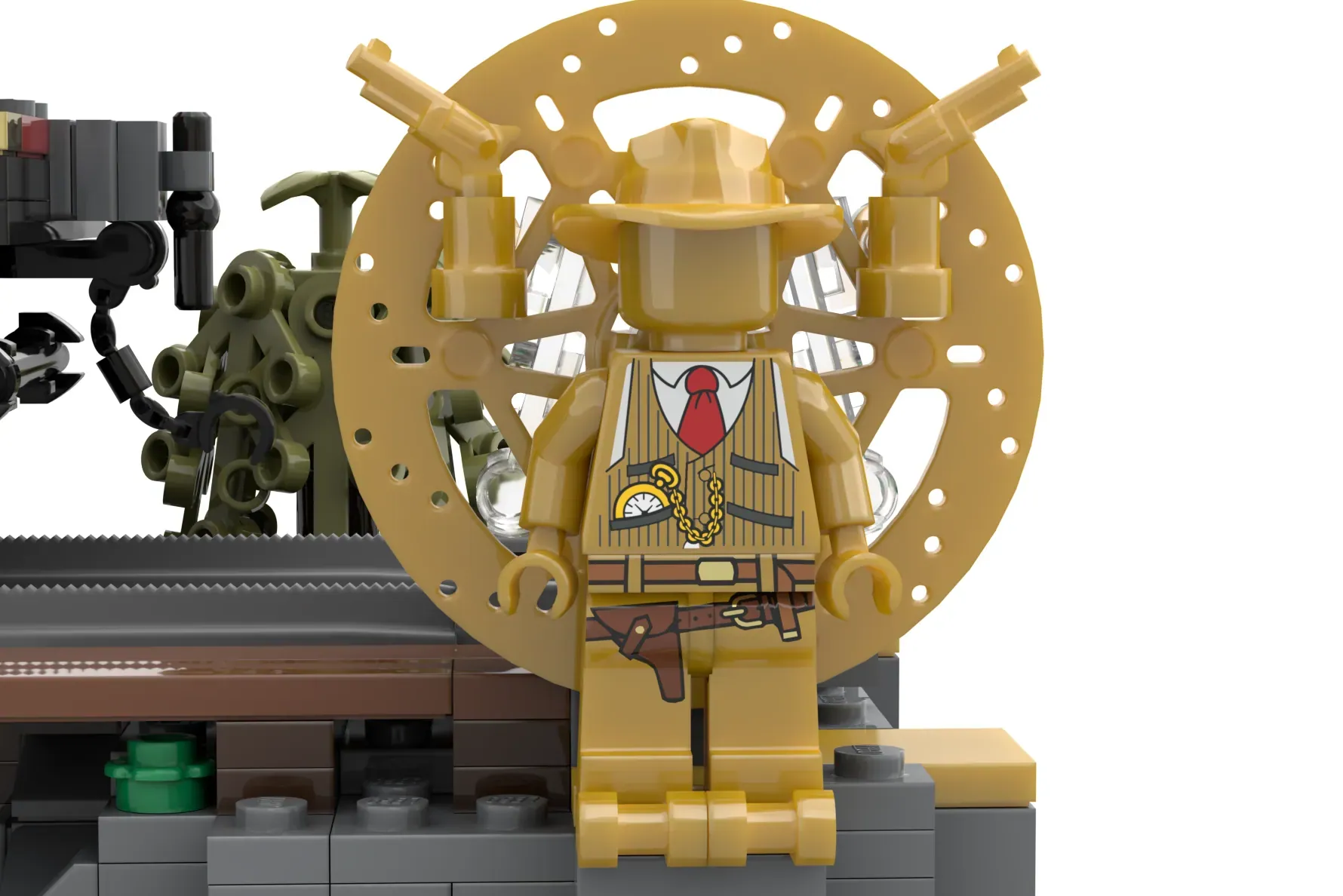 The LEGO® 1800s Railroading | Bridges and Engines project has reached 10,000 votes and is now under official review.