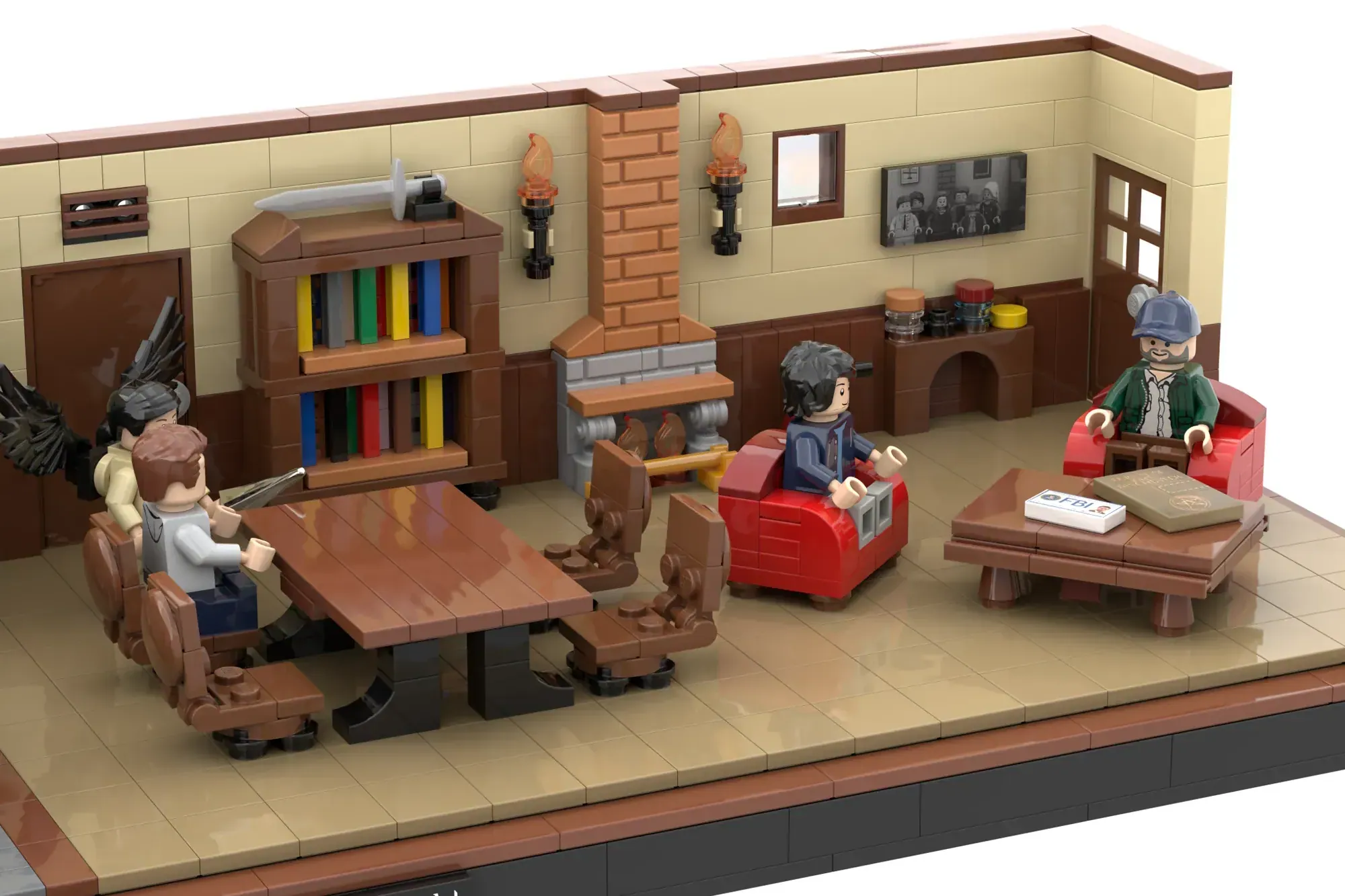 The fan-made LEGO® Supernatural diorama hit 10,000 votes and is under official review.