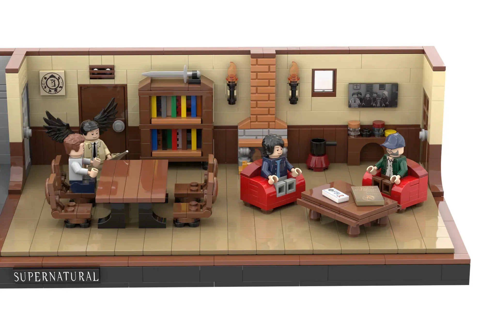 The fan-made LEGO® Supernatural diorama hit 10,000 votes and is under official review.