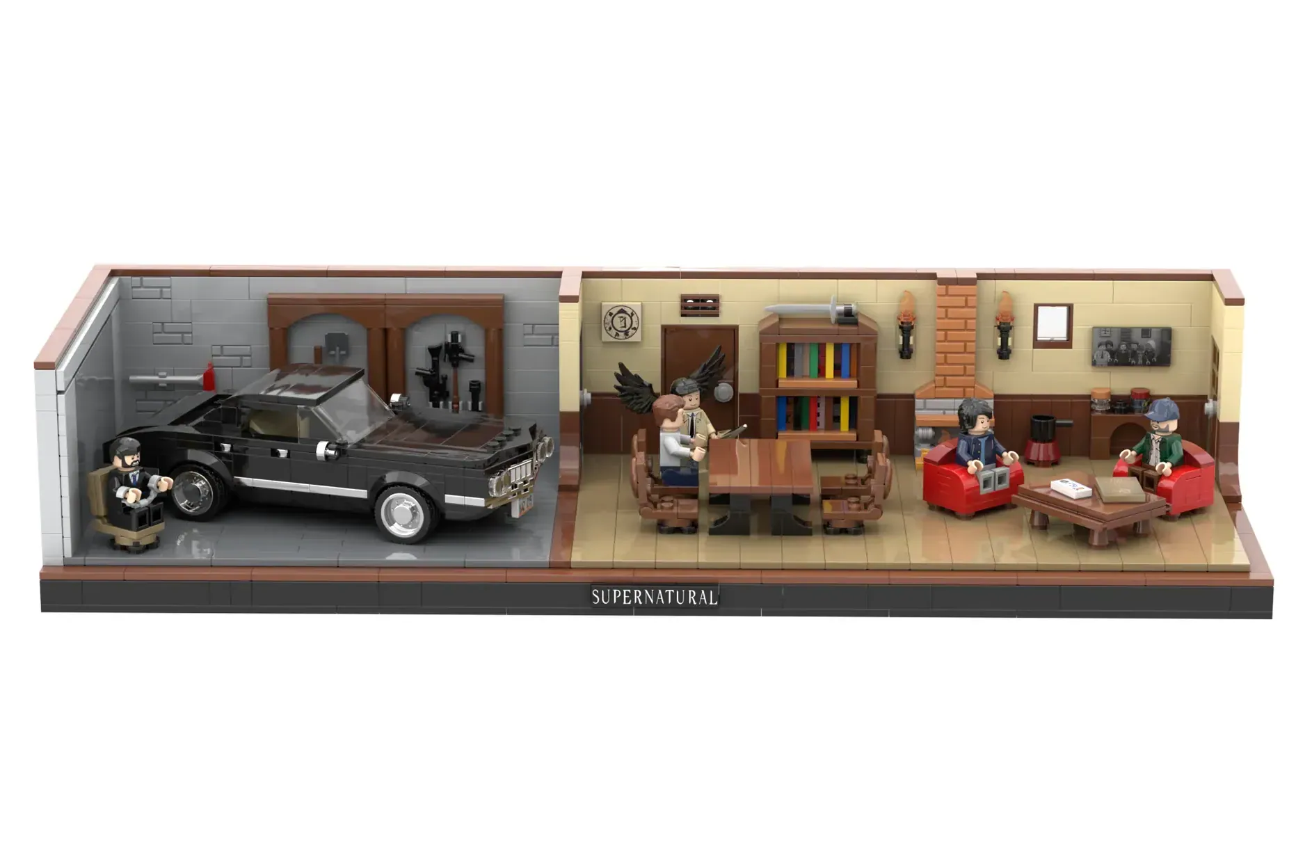 The fan-made LEGO® Supernatural diorama hit 10,000 votes and is under official review.