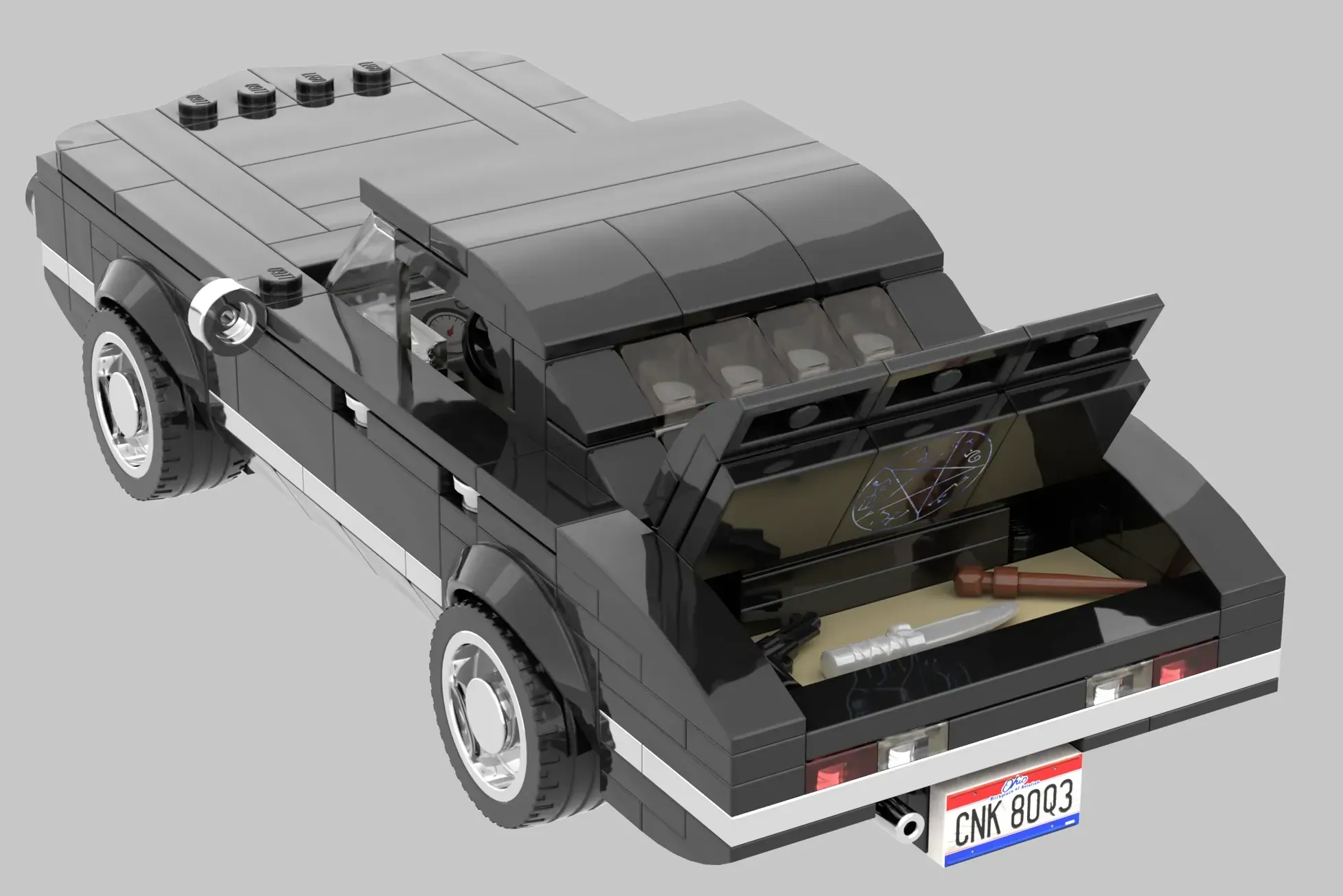 The fan-made LEGO® Supernatural diorama hit 10,000 votes and is under official review.