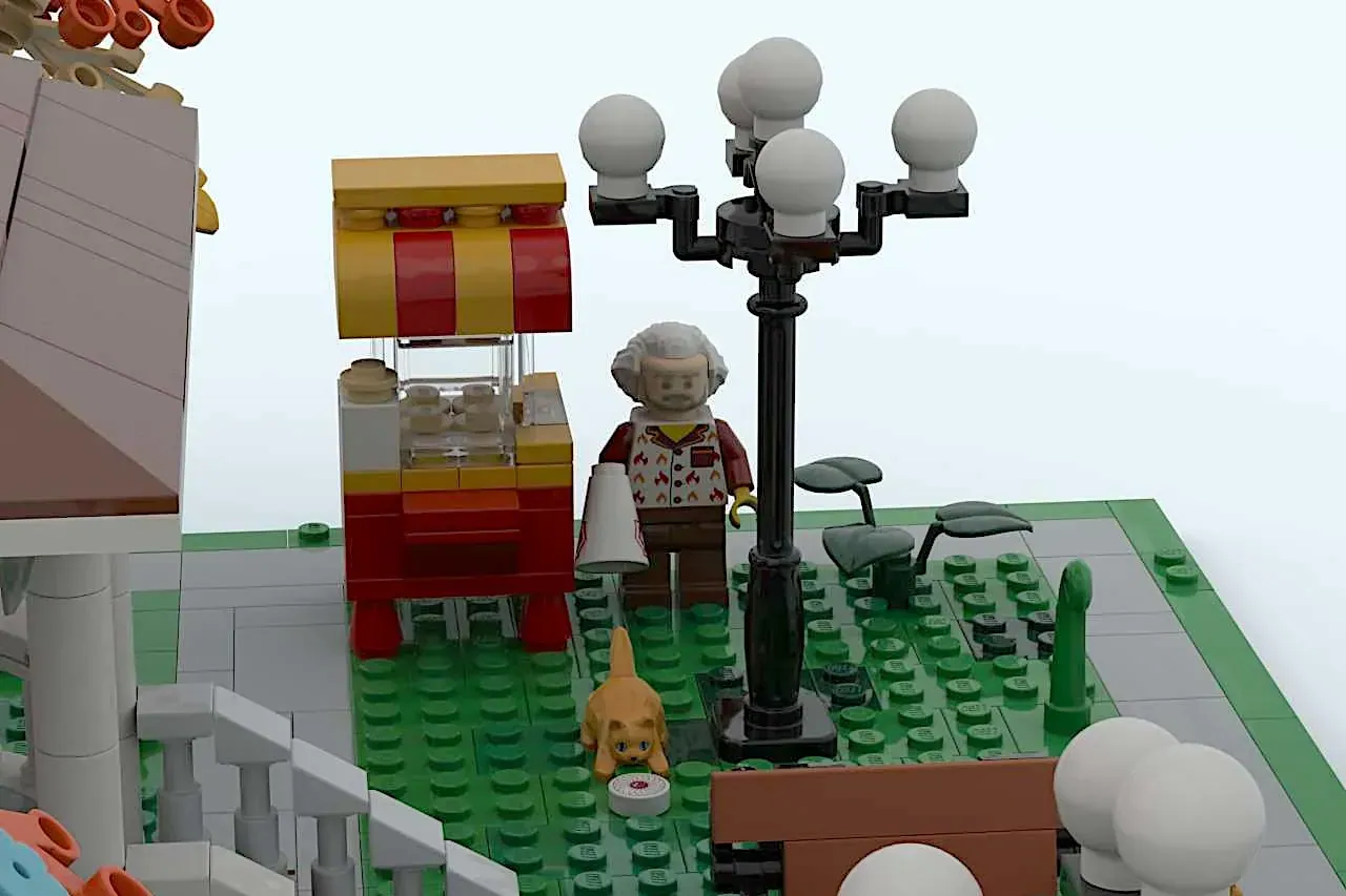 The Gilmore Girls Stars Hollow Town Square, Autumn Edition by AmyAlasko has hit 10.000 votes and is under LEGO® review.