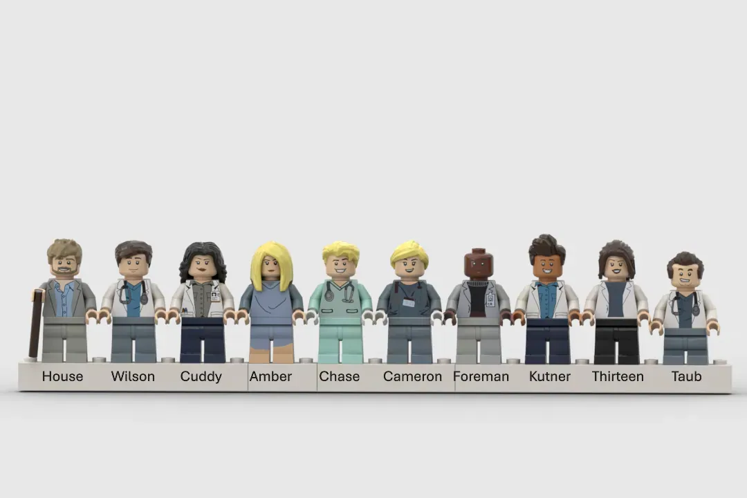 Fan-designed LEGO® House M.D. project hits 10,000 votes and enters official review.