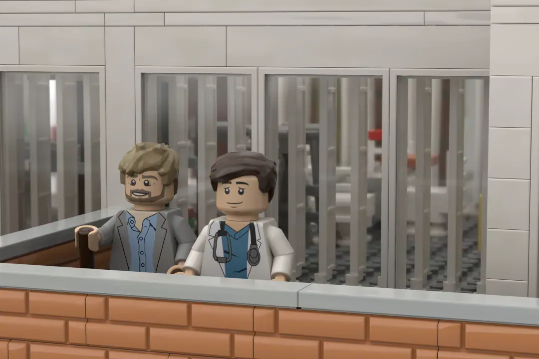 Fan-designed LEGO® House M.D. project hits 10,000 votes and enters official review.