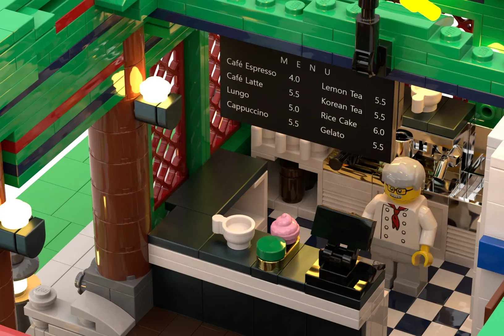 The LEGO® Seonbi-Won Korean Tea House has reached 10,000 votes and is now under LEGO® review.