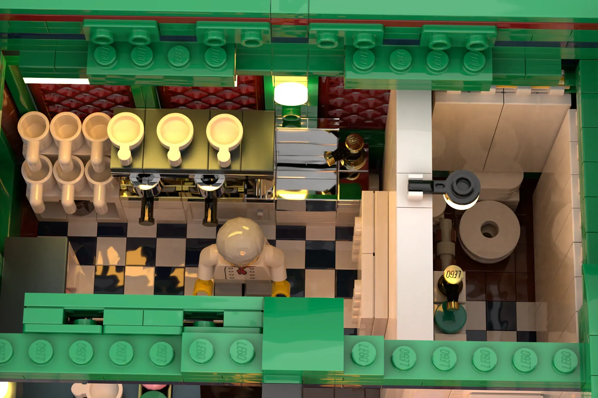 The LEGO® Seonbi-Won Korean Tea House has reached 10,000 votes and is now under LEGO® review.