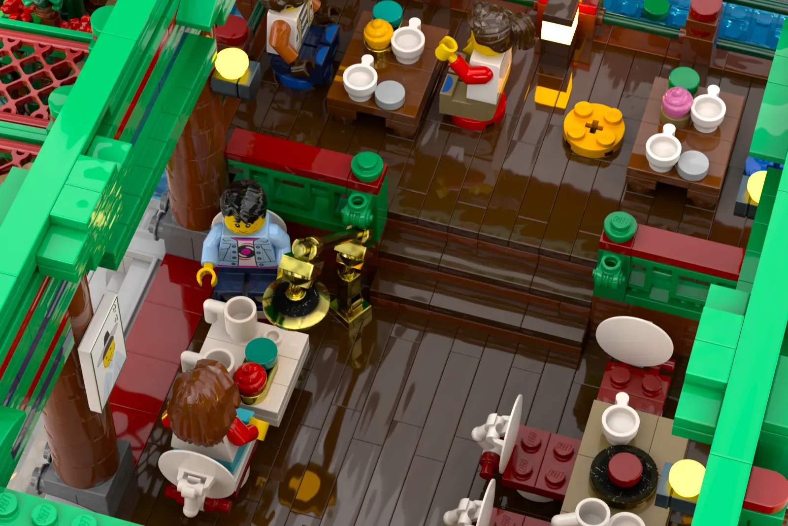 The LEGO® Seonbi-Won Korean Tea House has reached 10,000 votes and is now under LEGO® review.