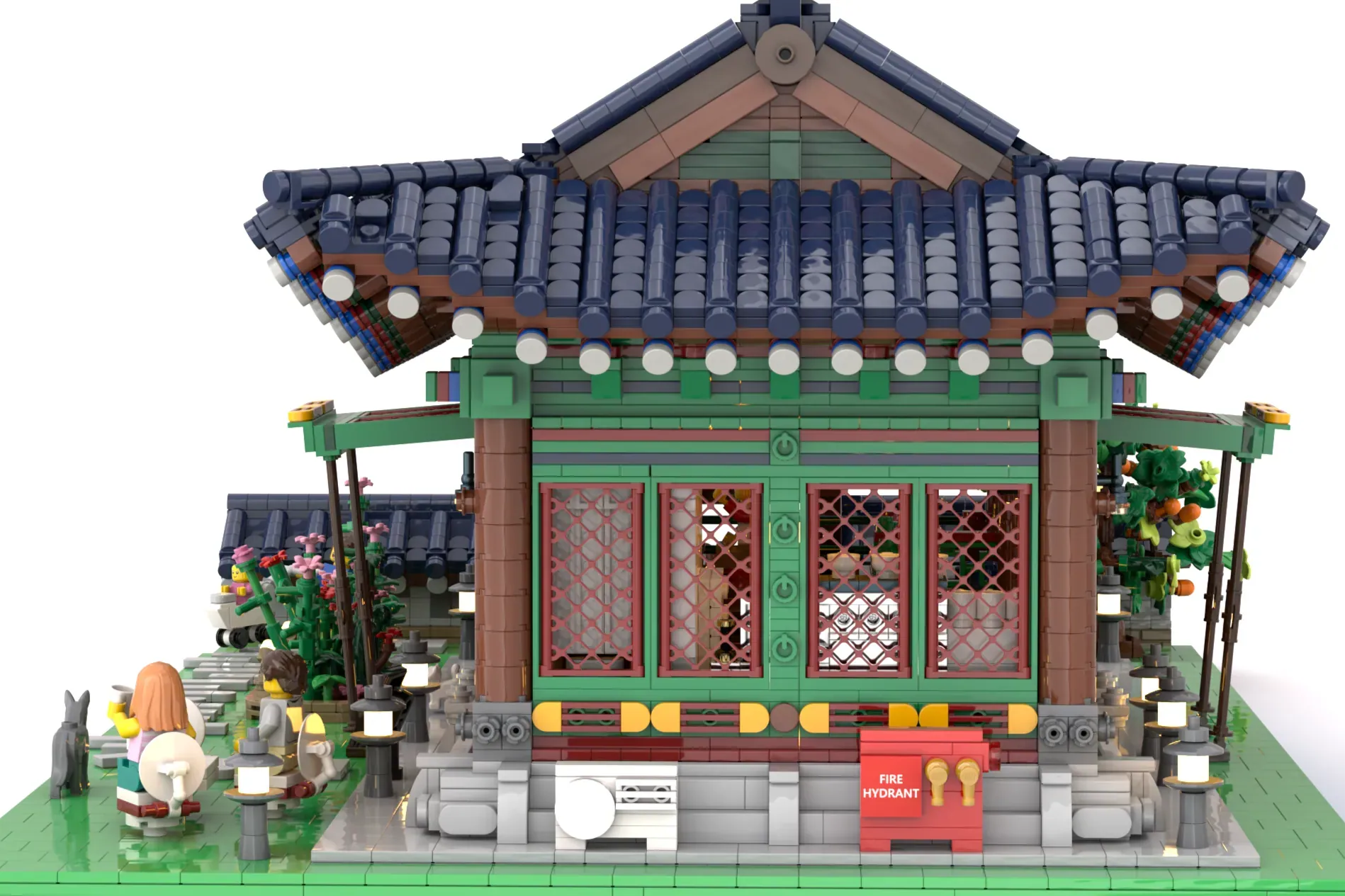 The LEGO® Seonbi-Won Korean Tea House has reached 10,000 votes and is now under LEGO® review.