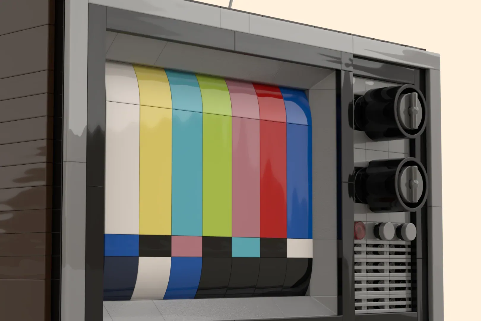 The LEGO® CRT TV project by ejdxjd has reached 10,000 supporters and is now officially under LEGO review.