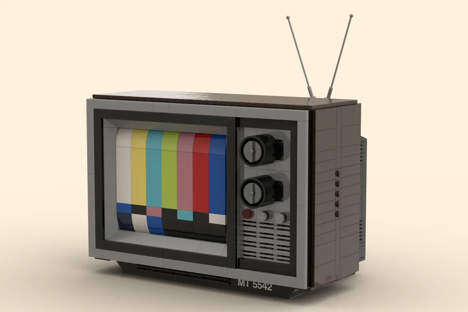 The LEGO® CRT TV project by ejdxjd has reached 10,000 supporters and is now officially under LEGO review.